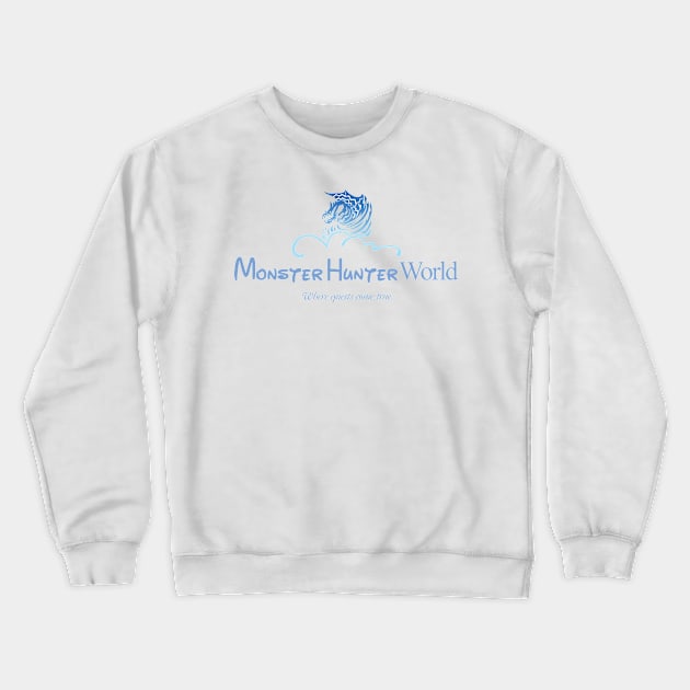 Monster Hunter World Resort Crewneck Sweatshirt by CCDesign